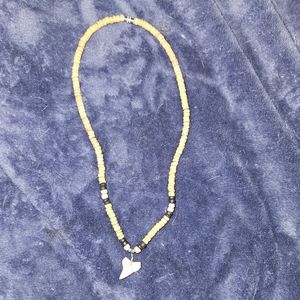 Shark tooth necklace
